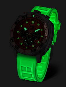SYSTEMA PERIODICUM LUMINOUS SILICONE STRAP ONLY - POLISHED BUCKLE