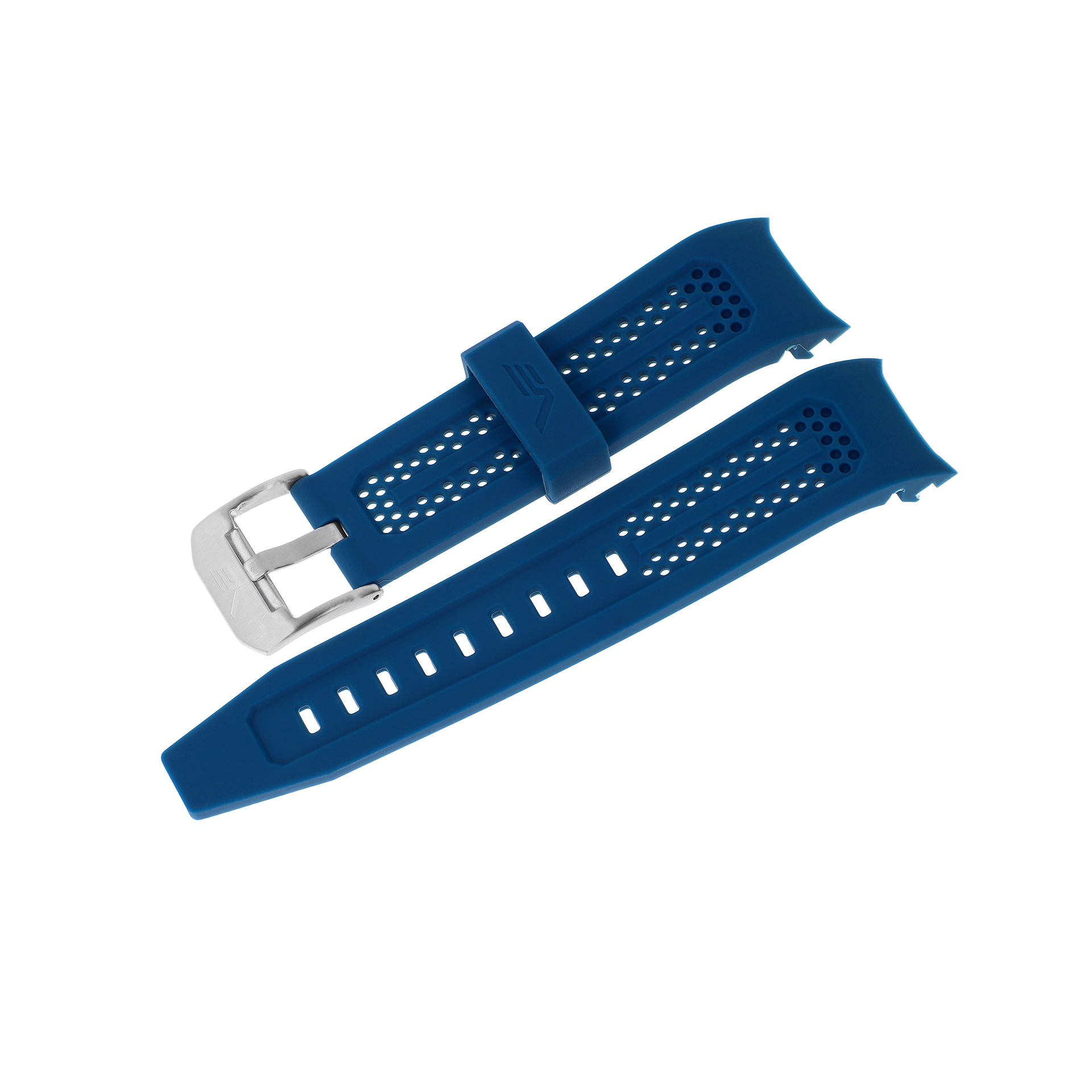 ATOMIC AGE BLUE SILICONE STRAP - MATT BUCKLE