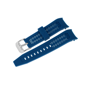 ATOMIC AGE BLUE SILICONE STRAP - MATT BUCKLE