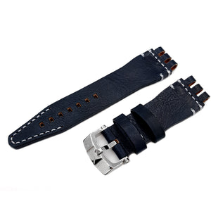 ENERGIA BLUE & BLUE LEATHER STRAP 26mm - POLISHED BUCKLE