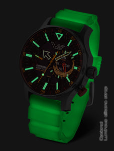 EXPEDITION LUMINOUS SILICONE STRAP ONLY - POLISHED BUCKLE