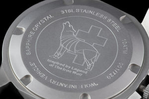 Pramzius Iron Wolf Full Lume Dial Military Chronograph Watch 6S21-P712304