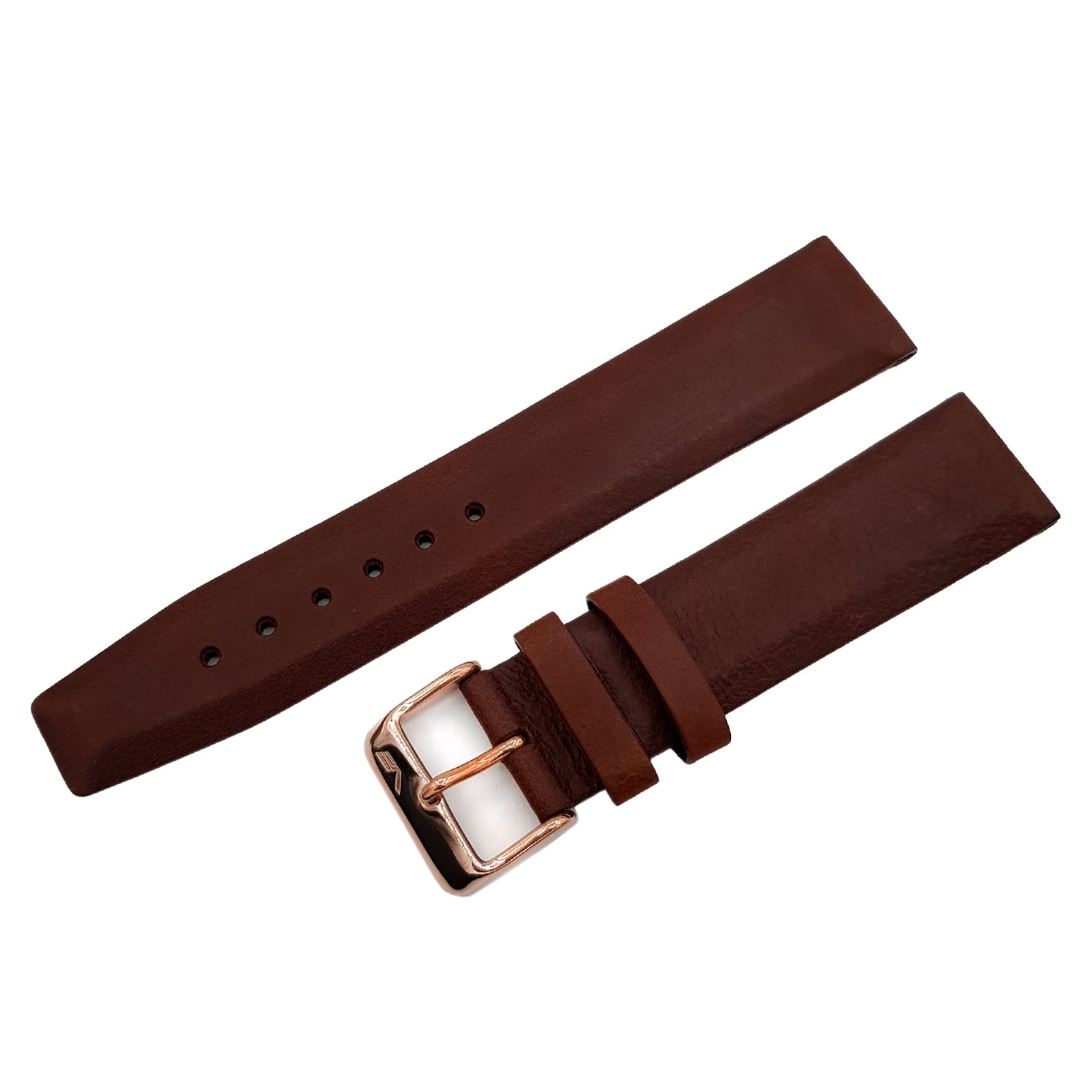 LIMOUSINE LEATHER STRAP - ROSEGOLD BUCKLE