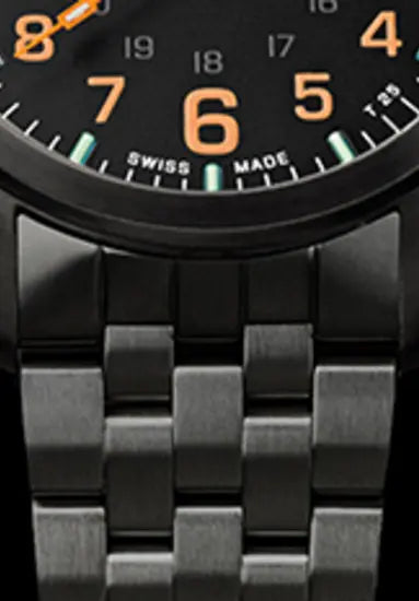 P67 Officer Pro GunMetal Black/Orange - 107870