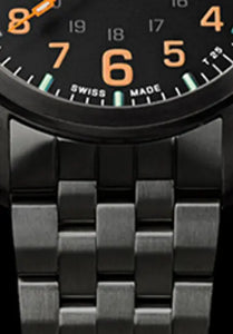 P67 Officer Pro GunMetal Black/Orange - 107870