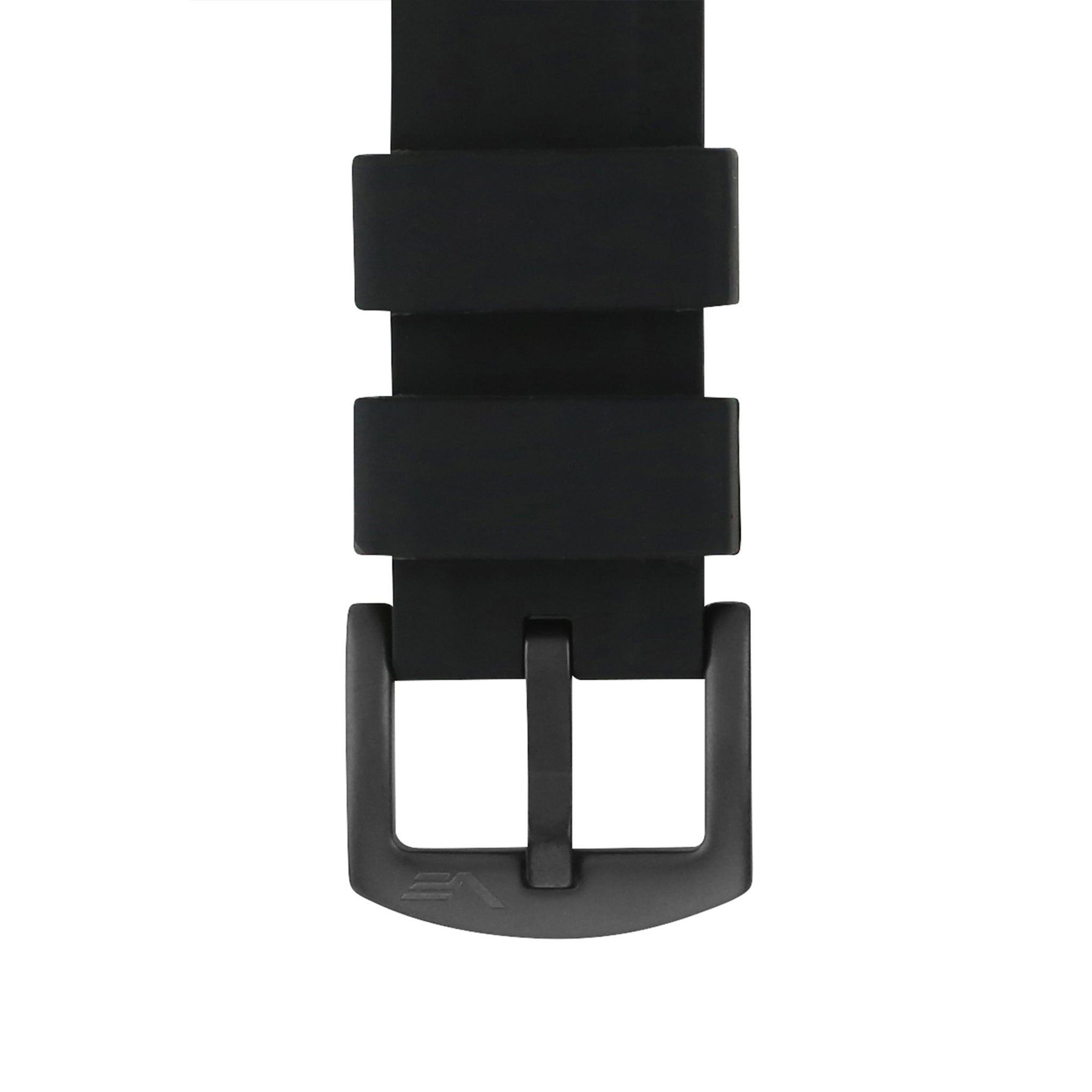 ROCKET N1 BLACK SILICONE STRAP 22mm - BLACK BUCKLE