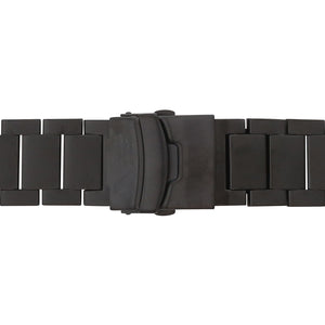 EXPEDITION NORTH POLE 1 BLACK STAINLESS STEEL BRACELET 24mm