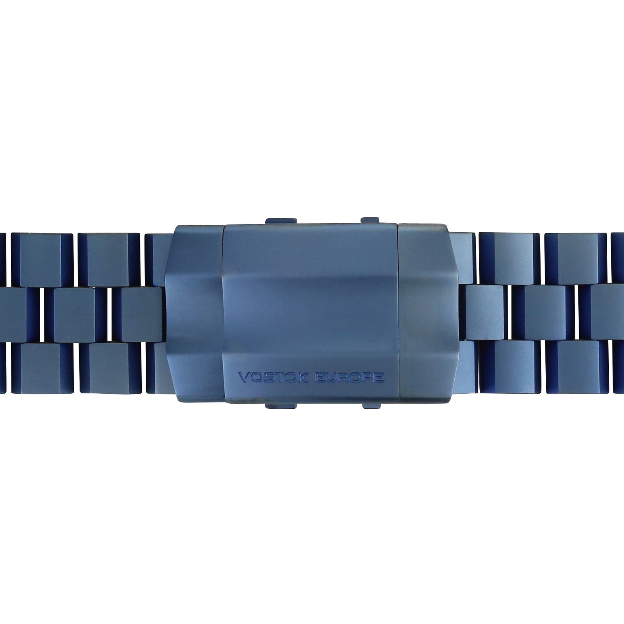 LUNOKHOD 2 BLUE STAINLESS STEEL BRACELET 25mm