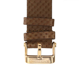 ENERGIA BROWN LEATHER STRAP 26mm - ROSE GOLD BUCKLE